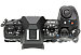 Front side of Olympus E-M1 Mark III digital camera