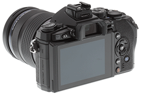 Olympus OM-D E-M1 review -- LCD animation
