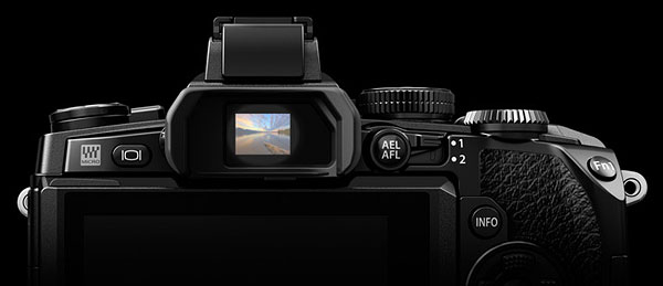 Olympus OM-D E-M1 review -- Electronic viewfinder