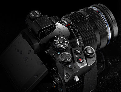 Olympus OM-D E-M1 review -- Weather sealing demonstration