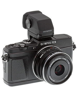 Olympus E-P5 Review - EVF
