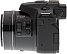 Front side of Panasonic FZ200 digital camera