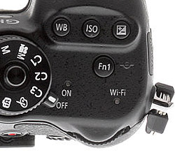 Panasonic GH4 Review -- function button
