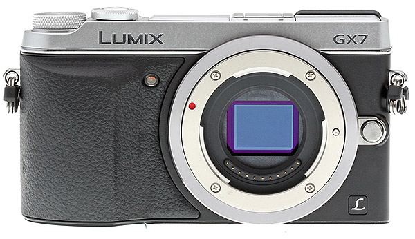 Panasonic GX7 review -- Front view