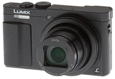 Panasonic ZS50 Review -- Front right three-quarter view