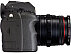 Front side of Pentax K-3 III digital camera