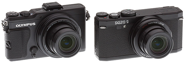 Pentax MX-1 Vs Olympus XZ-2