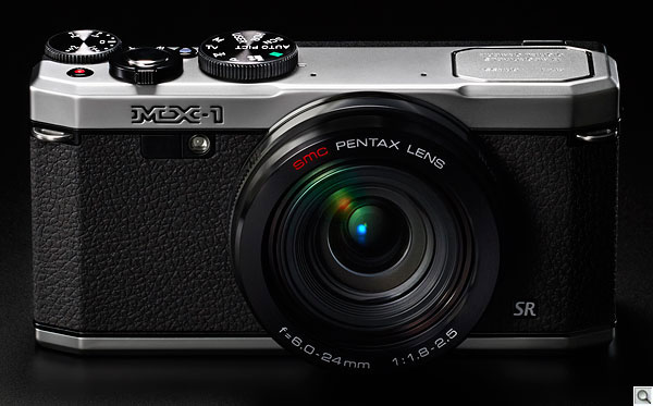 Pentax MX-1 Review -- silver and black