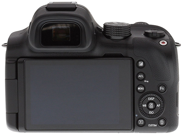 Samsung NX30 Review -- back view