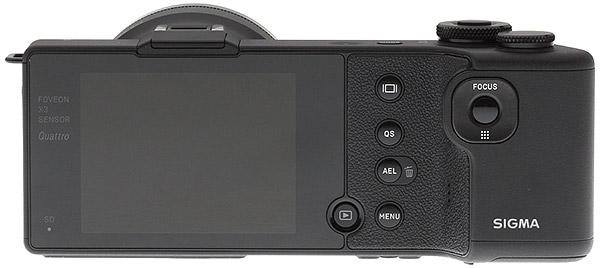 Sigma dp2 Quattro review -- Back view
