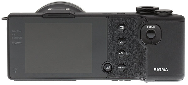 Sigma dp2 Quattro review - rear view