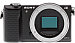 Front side of Sony A5000 digital camera