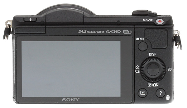 Sony A5100 Review - Rear view