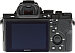 Front side of Sony A7 digital camera