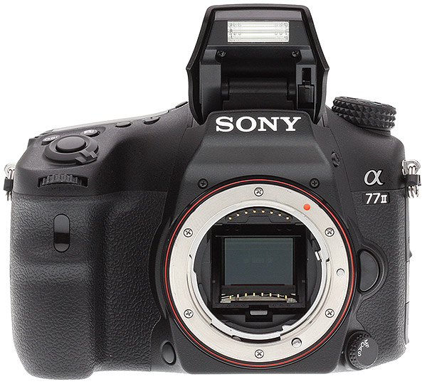 Sony A77 II Review -- Front view