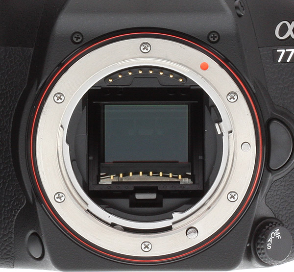 Sony A77 II Review -- Lens mount