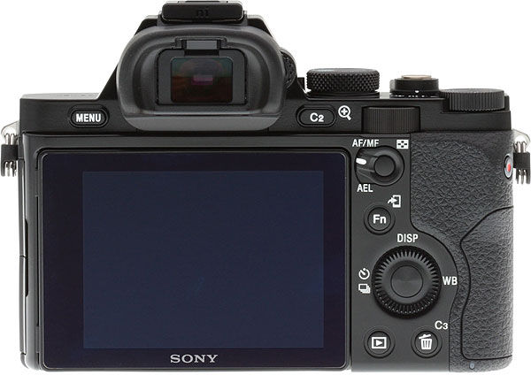 Sony A7R Review -- Rear view