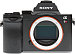 Front side of Sony A7R digital camera