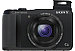 Front side of Sony HX20V digital camera