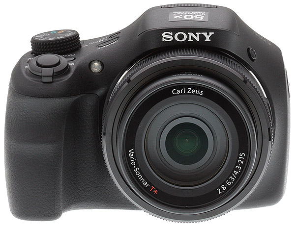 Sony HX300 Review -- Front view
