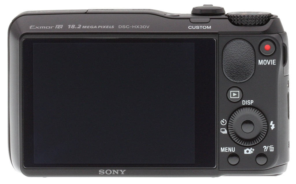 Black Sony Cyber-shot DSC-HX30V 18.2 MP Digital Camera 