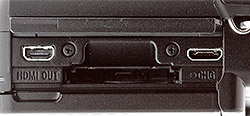 Sony NEX-3N Review -- Ports