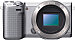 Front side of Sony NEX-5R digital camera