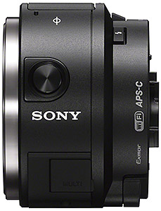 Sony QX1 Review -- left view