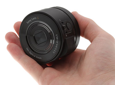 Sony QX10 review -- in hand