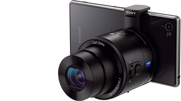 Sony QX100 review -- Mounting the lens