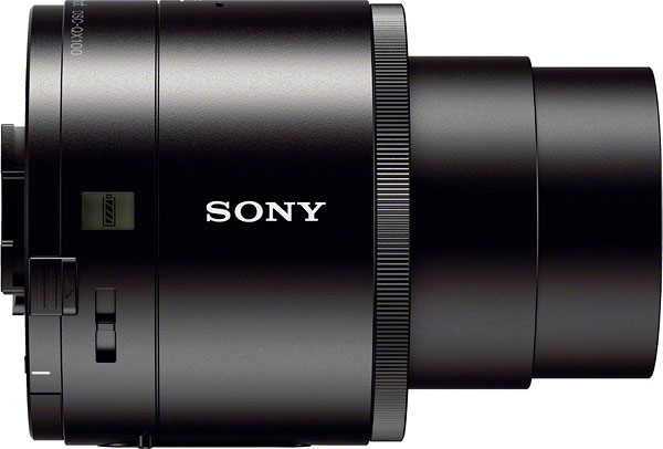 Sony QX100 review -- Right view