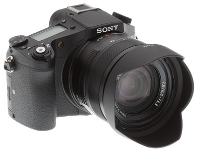 Sony RX10 Review -- Front right view