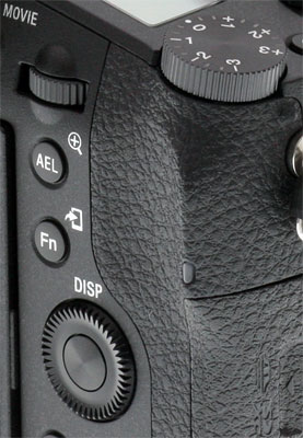 Sony RX10 Review -- Closeup of rear and top dials