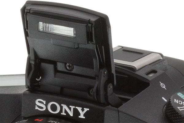 Sony RX10 -- Flash and hot shoe