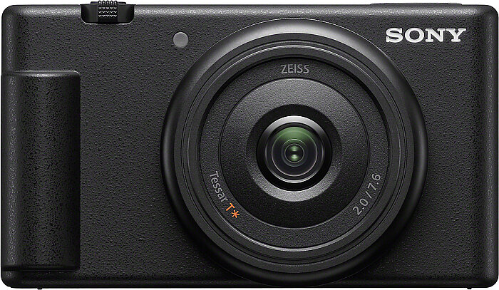 Sony ZV-1F - Digital camera - compact - 20.1 MP - 4K / 30 fps - ZEISS -  Wi-Fi, Bluetooth - white 