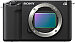 Front side of Sony ZV-E1 digital camera
