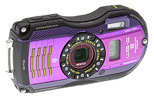 Pentax WG-3 GPS -- front right view