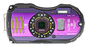 Pentax WG-3 GPS -- front view