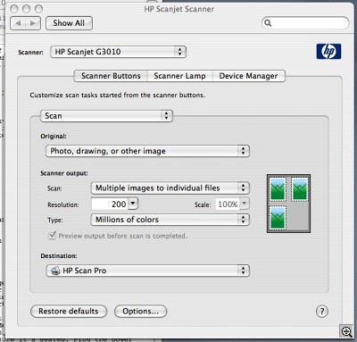 hp scanjet g3010 scanner software download