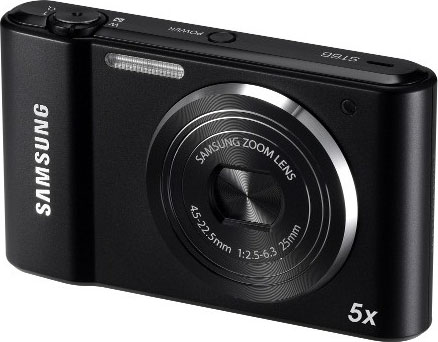 Samsung's ST66 digital camera. Photo provided by Samsung Electronics Co. Ltd.