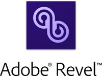 Adobe revel logotype with icon rgb vertical-300x222