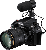 Nikon's D800 digital SLR. Photo provided by Nikon. Click for our Nikon D800 preview!