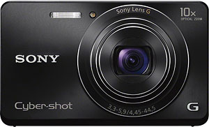 Sony's Cyber-shot DSC-W690 digital camera. Photo provided by Sony Electronics Inc. Click for a bigger picture!