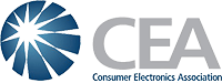 The Consumer Electronics Association's logo. Click here to visit the Consumer Electronics Association's website!