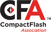 The CompactFlash Association's logo. Click here to visit the CompactFlash Association website!