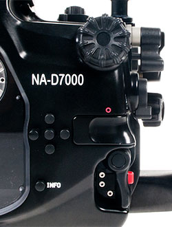 Nauticam's NA-D7000 housing. Photo provided by Nauticam USA. Click for a bigger picture!