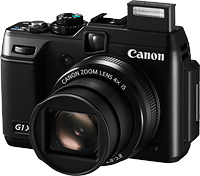 Canon's PowerShot G1 X digital camera. Photo provided by Canon USA Inc. Click to read our Canon G1 X preview!
