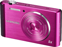 Samsung's ST76 digital camera. Photo provided by Samsung Electronics Co. Ltd.