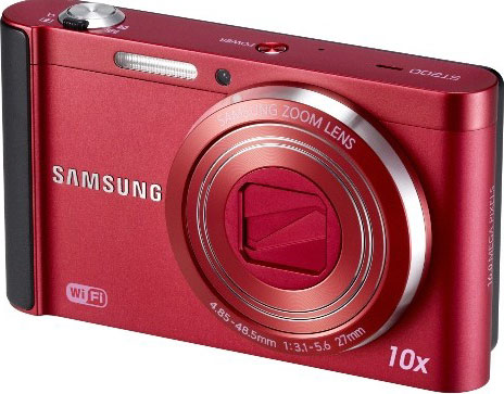 Samsung's ST200F digital camera. Photo provided by Samsung Electronics Co. Ltd.