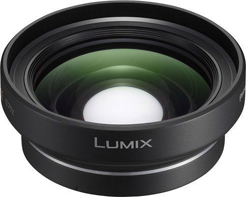 The DMW-GWC1 Wide Conversion Lens. Photo provided by Panasonic Corp. Click for a bigger picture!
